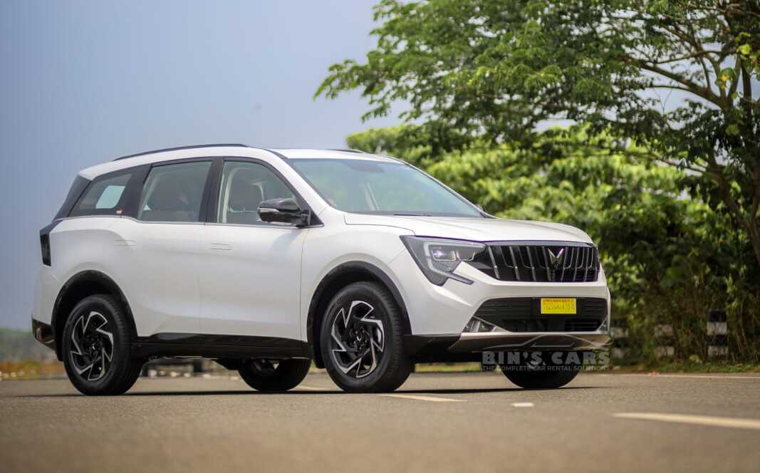 Mahindra 7XO 2026  car for rent without driver kerala, selfdrive rent a car Mahindra 7XO 2026 