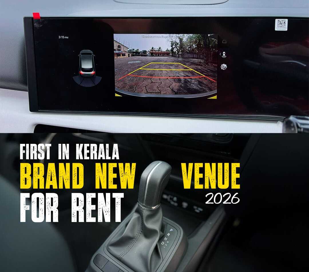 Hyundai Venue 2026  Car Rental in Kerala
